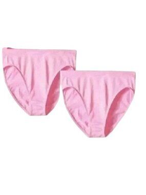 Rhonda Shear Pretty In Pink Ahh Panty Set of 2  SMALL